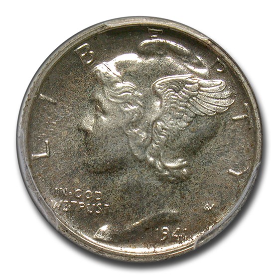 1941 Mercury Dime PR-66+ PCGS 1941 Mercury Dime PR-66+ PCGS